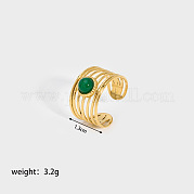 Винтажное многослойное кольцо-манжета из нержавеющей стали 304 для европейской и американской моды SF3766-2