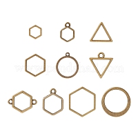 Подвески и звенья с открытой спиной из сплава&nbsp;PALLOY-YWC0002-01AB