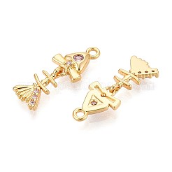 Латунные микро проложить кубического циркония подвески&nbsp;X1-KK-N263-80G