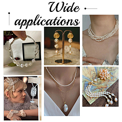 30 шт. бусины из натурального пресноводного жемчуга&nbsp;PEAR-NB0002-05