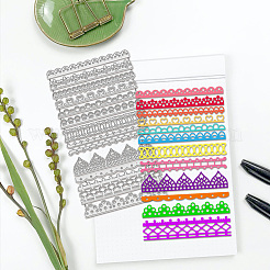 Углеродистая сталь разрезает трафареты&nbsp;DIY-WH0309-1667