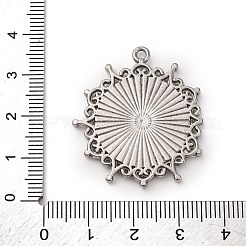 Оправы для подвесок из нержавеющей стали 304 в виде кабошонов&nbsp;LS-STAS-Q363-03P