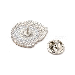 Эмалированная булавка с латунными защелками-бабочками&nbsp;JEWB-A006-06A