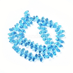 Хрусталя бисер нитей&nbsp;GLAA-D033-22