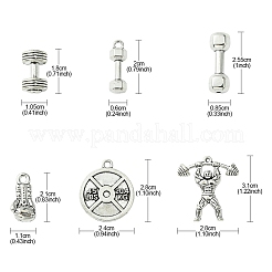 Набор для поиска сплавов в тибетском стиле на спортивную тему «сделай сам»&nbsp;DIY-YW0008-72