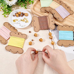 Набор для изготовления плетеного браслета из шнура&nbsp;DIY-BC0006-32