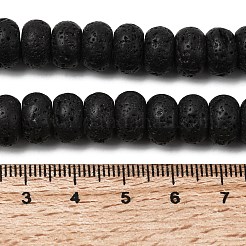 Бусы из натуральной лавы&nbsp;G-A280-A18-03