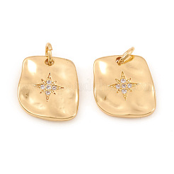 Латунные микро проложить кубического циркония подвески&nbsp;KK-I672-47G