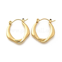 Серьги-кольца из нержавеющей стали 304 для женщин&nbsp;EJEW-L296-068G