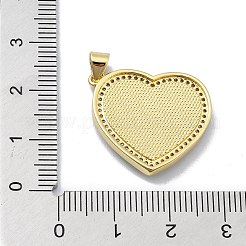 Латунные микропаве прозрачные подвески с фианитом&nbsp;KK-A221-19B-G