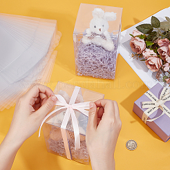 Складные прозрачные пластиковые подарочные коробки из пвх&nbsp;CON-WH0092-94B