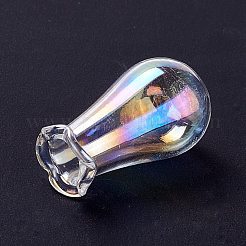 Миниатюрные украшения из стеклянных ваз&nbsp;AJEW-Z006-01F