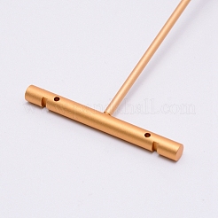 Стойки дисплея серьги сплава&nbsp;LS-EDIS-WH0007-06B