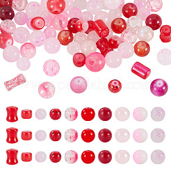 80 г прозрачных стеклянных бусин&nbsp;DGLA-TA0001-47I