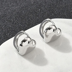 Латунные серьги обруча&nbsp;EJEW-D320-18P