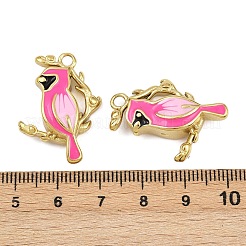 Подвески из нержавеющей стали 304 с эмалью&nbsp;STAS-P415-07G-02