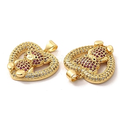 Латунные микро проложить кубического циркония подвески&nbsp;KK-A180-06G