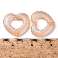 Светящиеся прозрачные акриловые бусины&nbsp;MACR-D024-19A