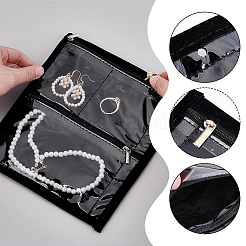 Тканевые сумки для хранения ювелирных изделий на молнии&nbsp;AJEW-WH0969-083