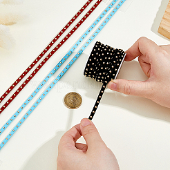 3 рулон шнура из искусственной замши 3 цветов&nbsp;LW-HS0001-01B