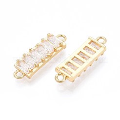 Латунные подвески из прозрачного кубического циркония&nbsp;KK-N284-04G