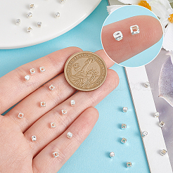 30шт 925 бусины из стерлингового серебра&nbsp;STER-PH0001-99C