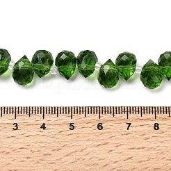 Прозрачные стеклянные бусины&nbsp;GLAA-Z017-01A