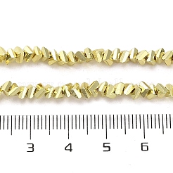 Стеклянные бусины с гальваническим покрытием &nbsp;X-EGLA-D030-16A-03