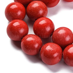 Синтетических нитей бирюзовые бусы&nbsp;G-L605-G01-04B