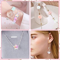 Акриловые бусины с уф-покрытием&nbsp;FIND-CJC0010-90A