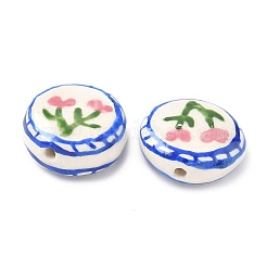 Цветочная тема фарфоровые бусины ручной работы&nbsp;X1-LAMP-D303-06C-02