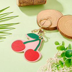 1 шт. брелки из искусственной кожи&nbsp;KEYC-TA0001-44