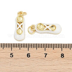 Латунь эмаль подвески&nbsp;KK-G522-50G-01B