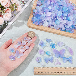 200 г прозрачных акриловых бусин&nbsp;OACR-NB0001-53C