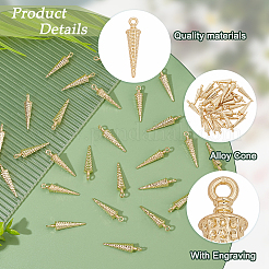 Сплав шкентелей сеттинги горный хрусталь&nbsp;FIND-AR0002-56