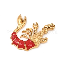 Подвески из нержавеющей стали 304 с эмалью&nbsp;LS-STAS-I365-05G-01