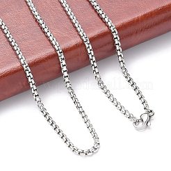 Устойчивые к потускнению цепочки из нержавеющей стали 201&nbsp;NJEW-L416-02-2.5mm