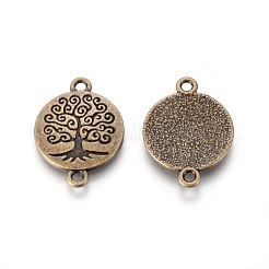 Соединители из сплава в тибетском стиле&nbsp;TIBE-S304-05AB-NR