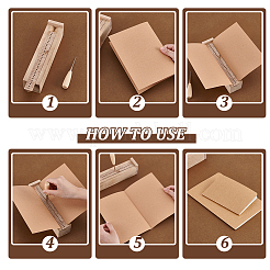 1 шт. прямоугольный инструмент для пробивки отверстий в дереве&nbsp;AJEW-NB0007-23