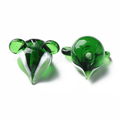 Ручной прозрачные бусины бусины&nbsp;LAMP-T011-12B