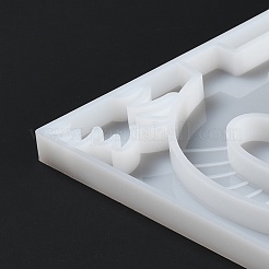 Силиконовые Молды для фоторамки с изображением динозавра и декоративной травы&nbsp;DIY-I099-57