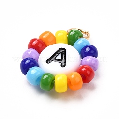 Подвеска из круглых бусин рокайль&nbsp;PALLOY-JF00866