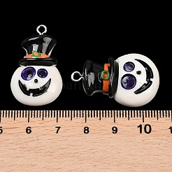 Подвески из непрозрачной смолы на хэллоуин&nbsp;RESI-XCP0002-38C