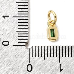 Латунь подвески циркония кубической&nbsp;KK-G554-02D-06