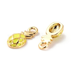 Латунь эмаль подвески&nbsp;KK-P207-008G-RS