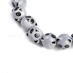 Фарфора ручной работы бисер нитей&nbsp;PORC-P029-02C