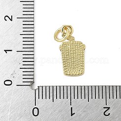 Латунь эмаль подвески&nbsp;KK-C110-14B-01G