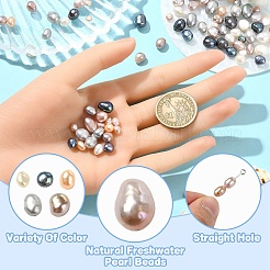 40 шт. 4-х цветные бусины из натурального культивированного пресноводного жемчуга&nbsp;PEAR-YW001-03