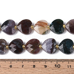 Природного индийского агата бисер нитей&nbsp;G-P592-B11-01