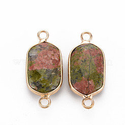 Натуральные соединители unakite link&nbsp;G-S359-299E